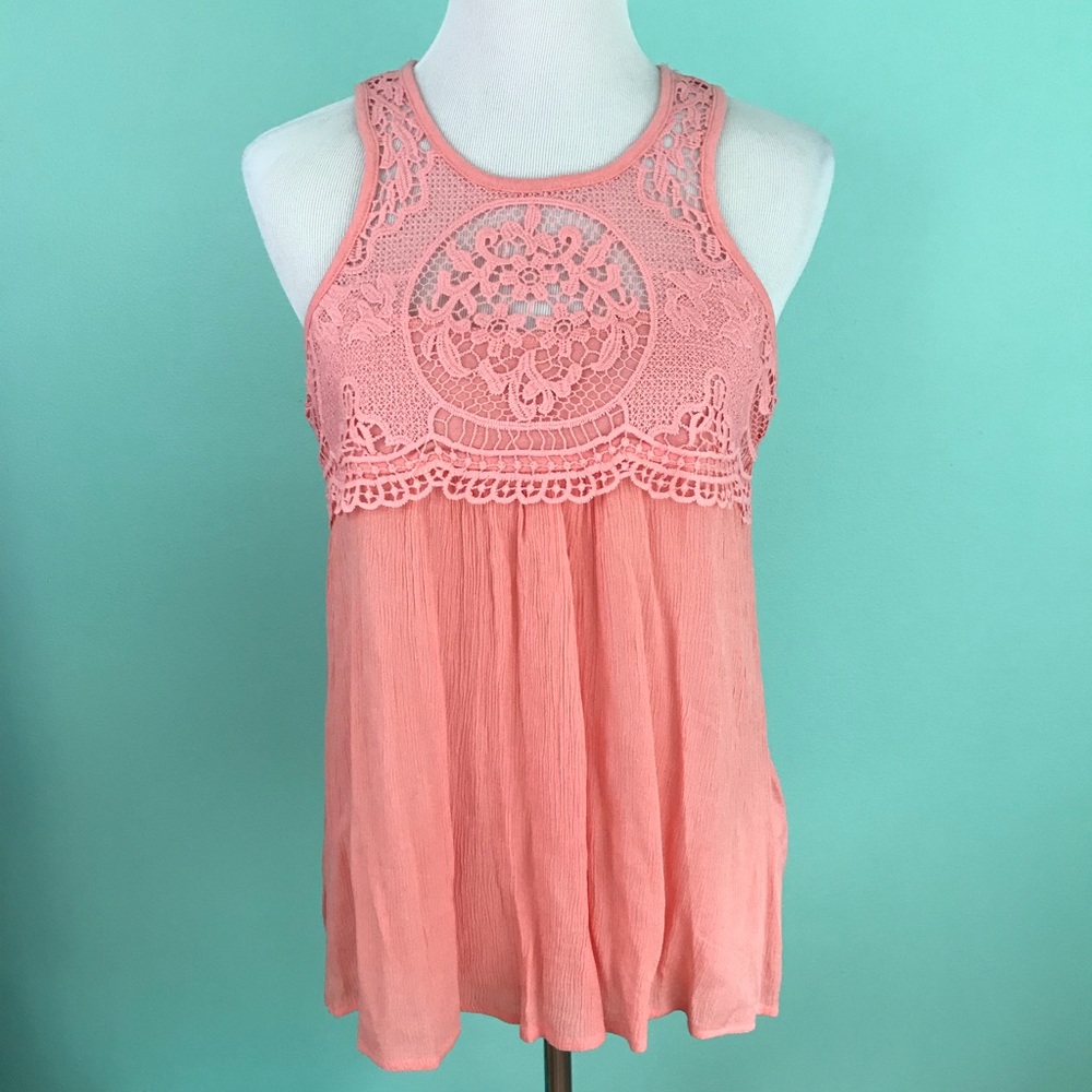 Rewind Lace Pink Top